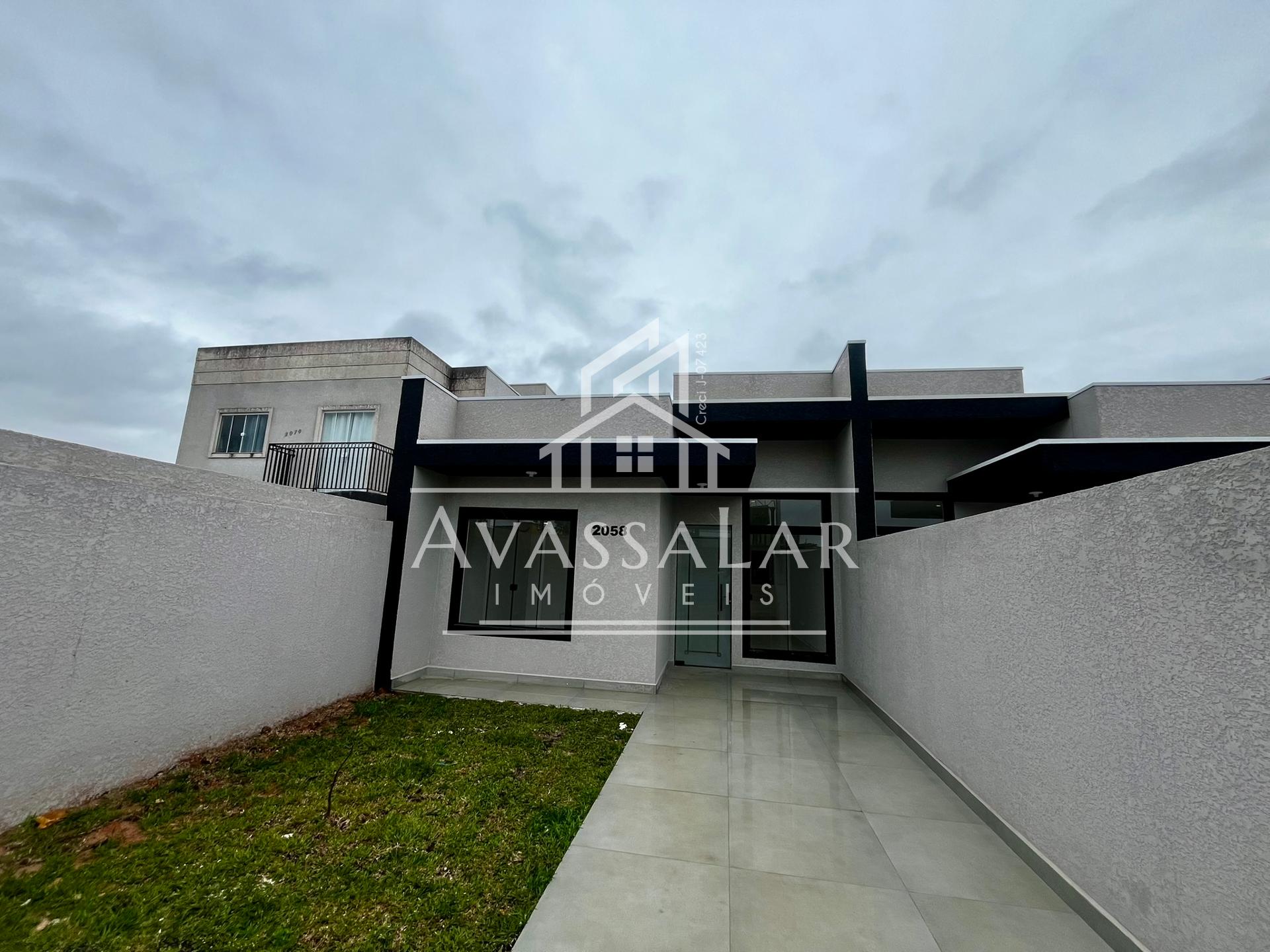 Casa com 67m , 3 quartos, Jardim Veneza, FAZENDA RIO GRANDE - PR