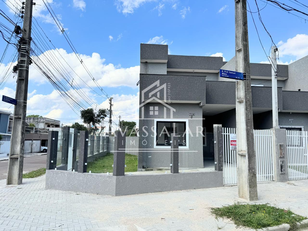 Sobrado esquina 3 quartos ? venda, S?tio Cercado, CURITIBA - PR