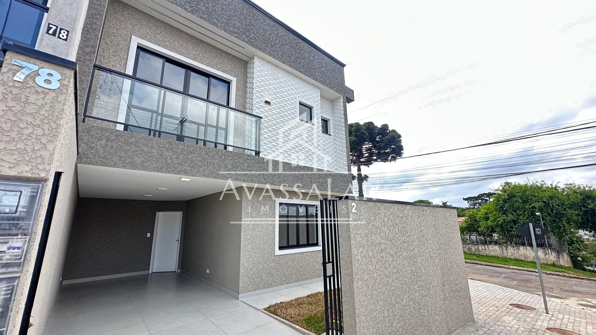 Sobrado com 3 dormit?rios, Alto Boqueir?o, CURITIBA - PR