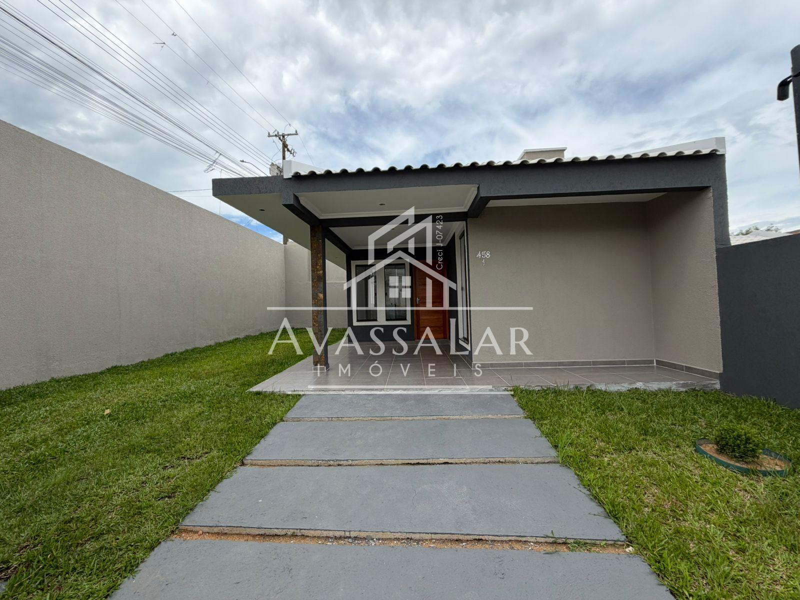 Casa de esquina em fase de acabamento no bairro igua?u com tr?...