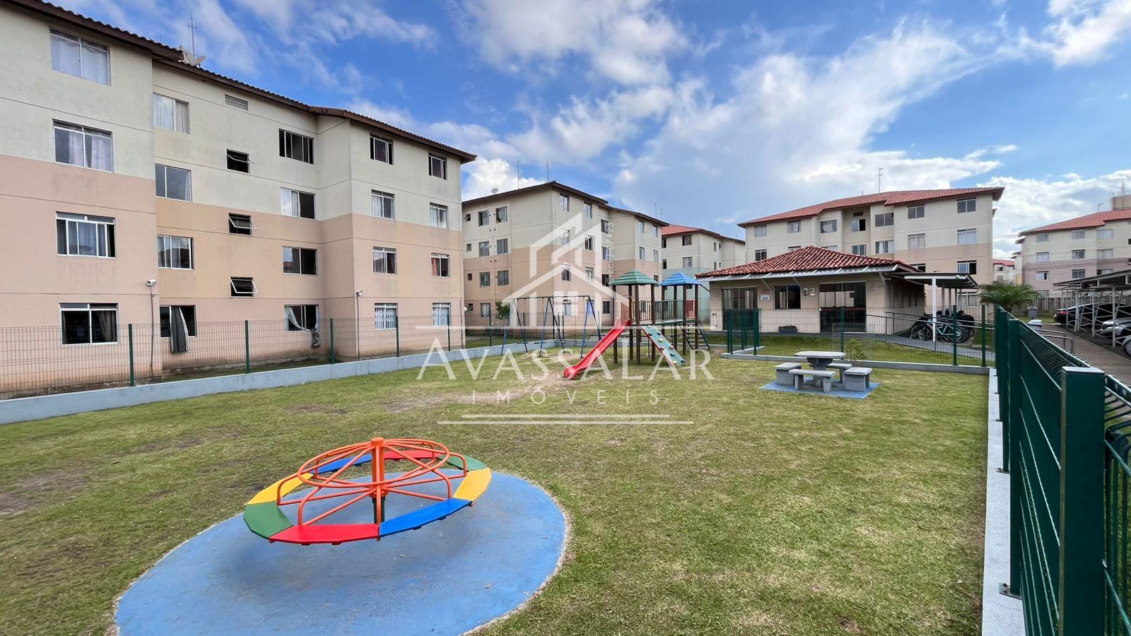 Apartamento com 2 dormit?rios, 1 vaga de garagem - Sitio cercado