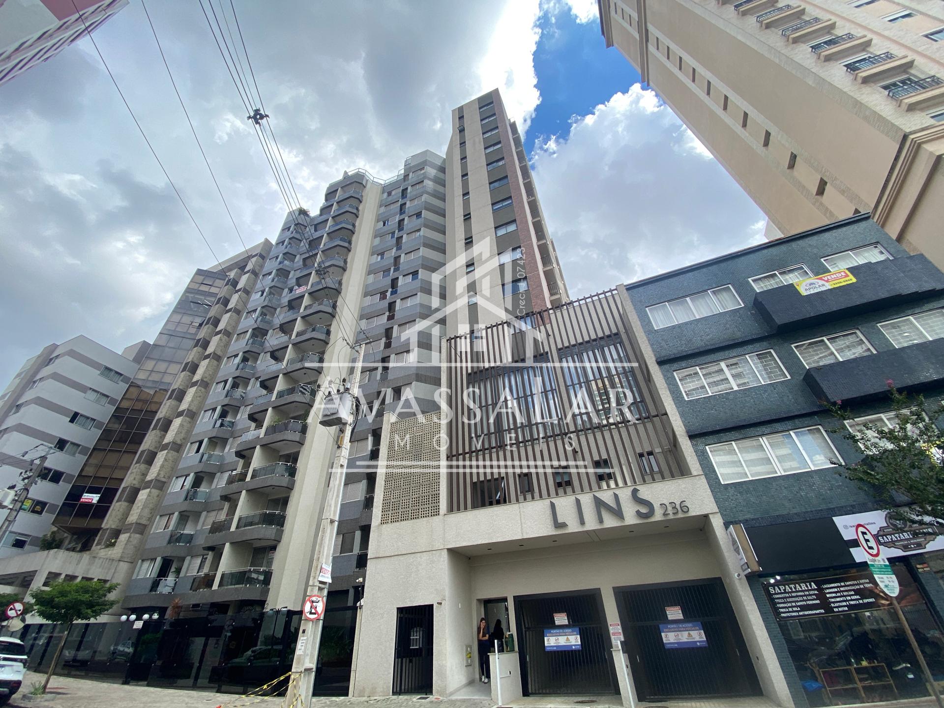 Apartamento mobiliado para loca??o com 1 quarto no Centro, CUR...