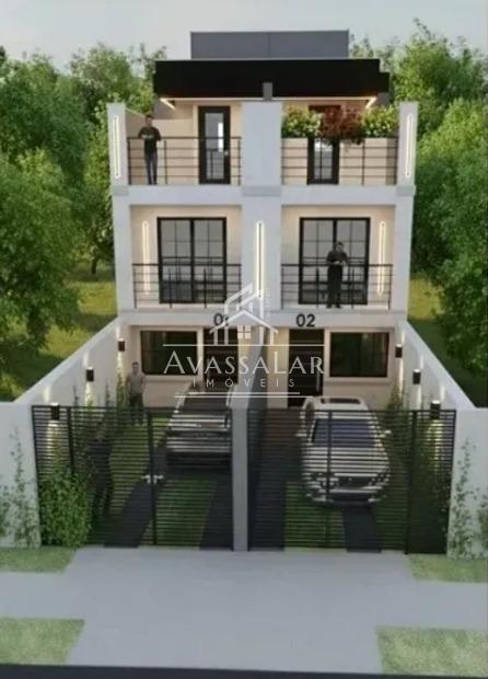 Sobrado com  Terra?o Privativo no Umbar?, CURITIBA - PR