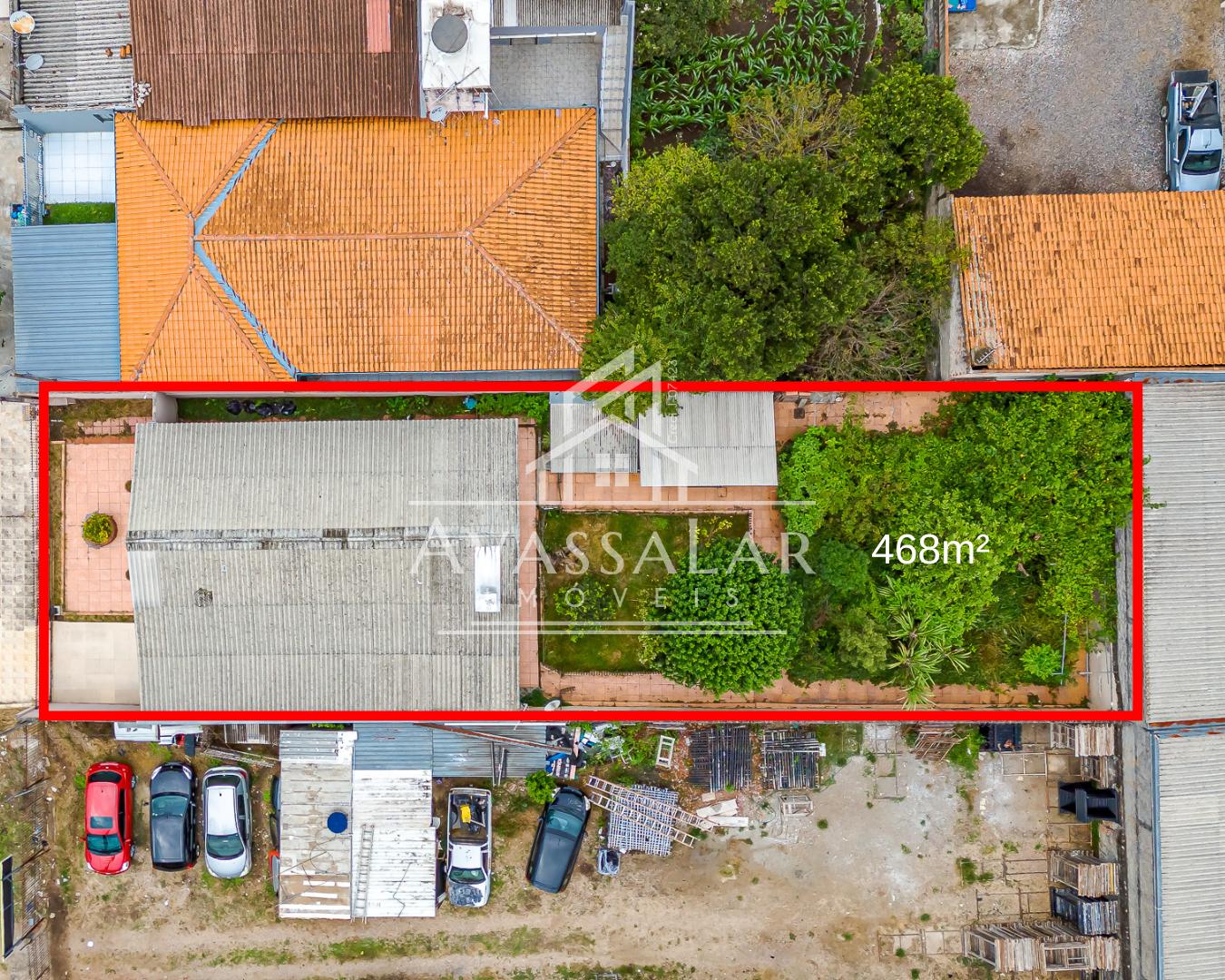 Terreno com 468m2 ? venda no bairro Pinheirinho - Curitiba PR