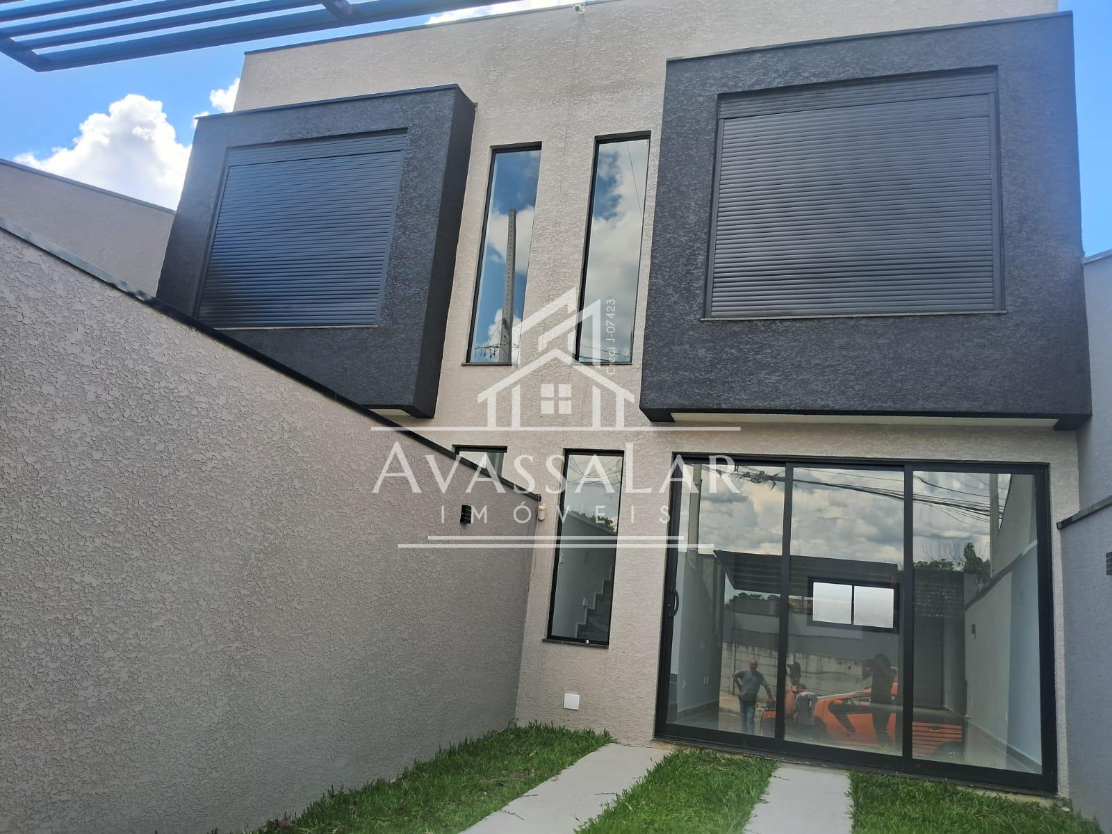 Sobrado com 3 dormit?rios e vaga de garagem ? venda - Ganchinh...