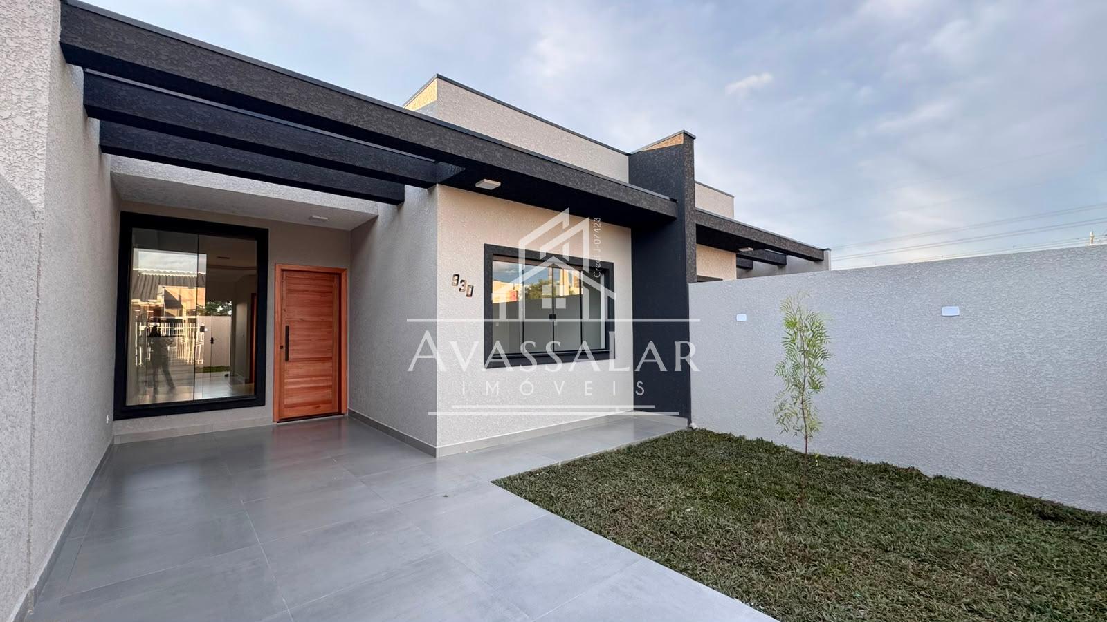 Casa com 3 dormit?rios sendo 1 su?te , 2 vagas de garagem - Eu...