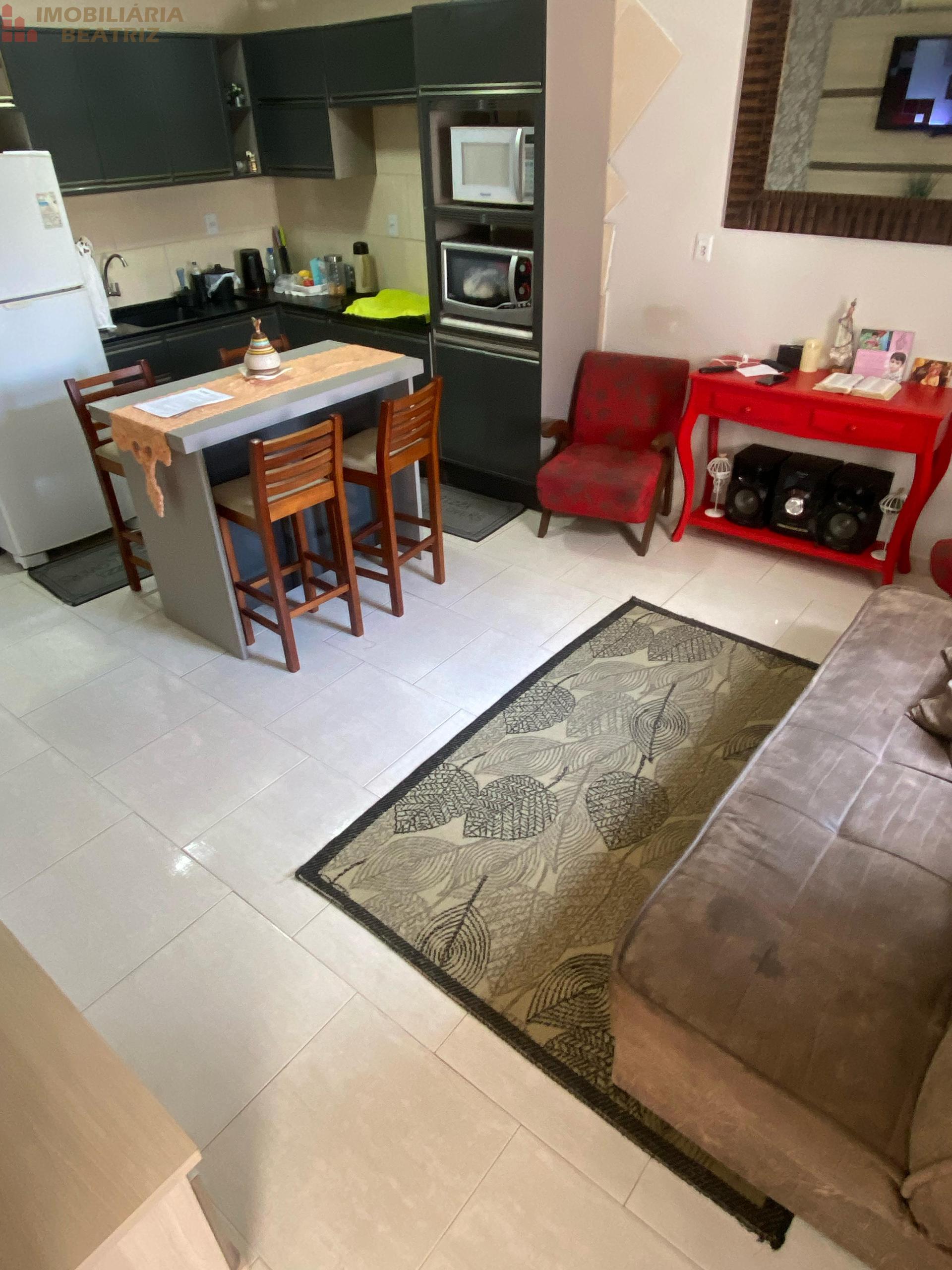 Sala/Cozinha conjugada