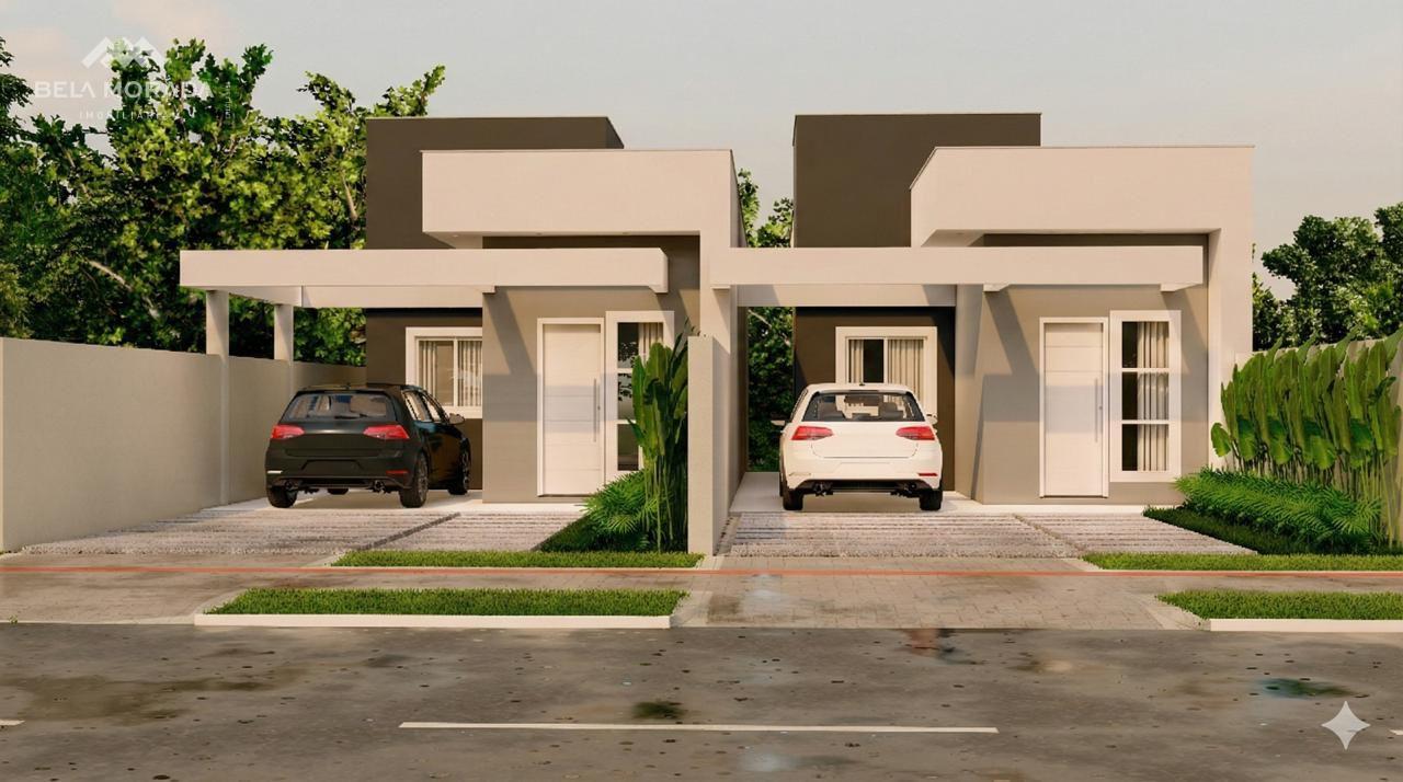 CASA NOVA A VENDA NO BAIRRO FRARON- 02 QUARTOS - 02 GARAGENS