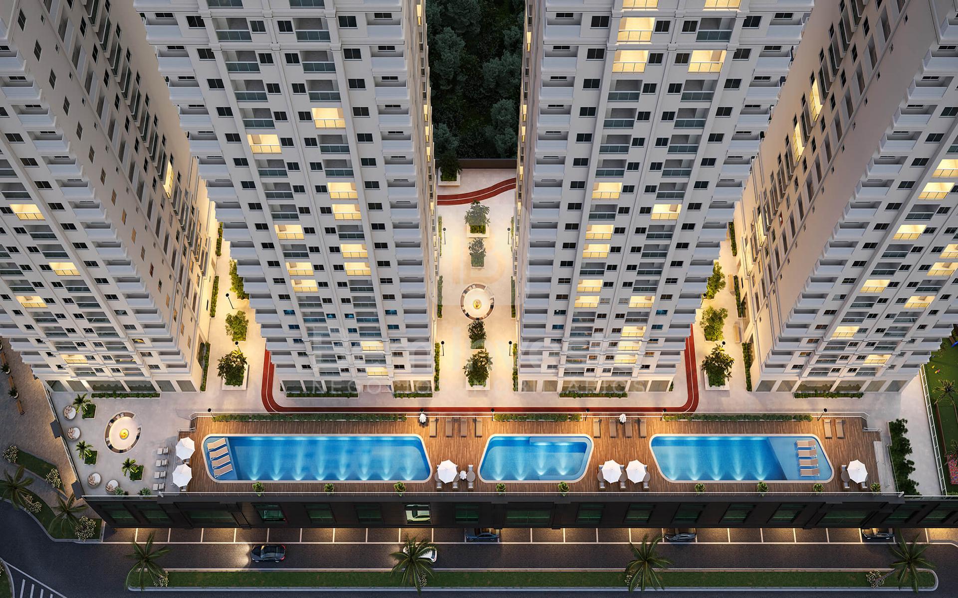 Classic Home Club Apartamento com 2 Quartos