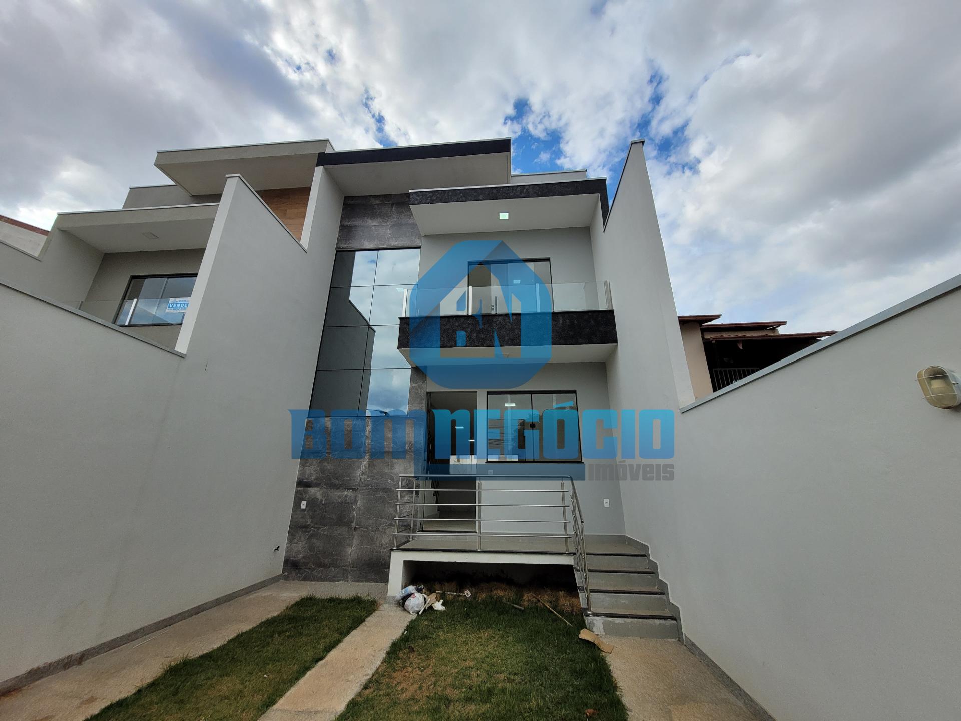 Casa nova com 3 quartos, 3 banheiros e piscina à venda, NOVA V...