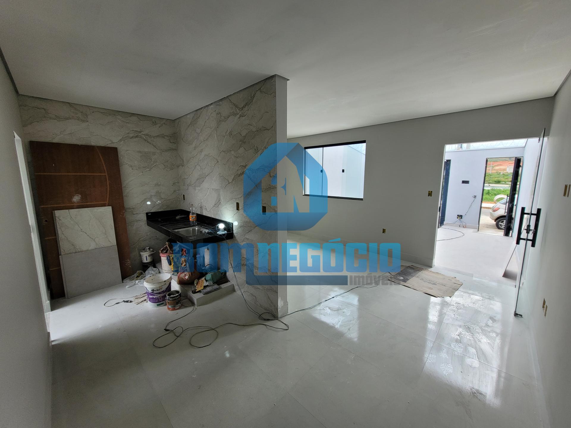 Casa nova e plana com 2 quartos e 2 banheiros à venda, PARQUE ...