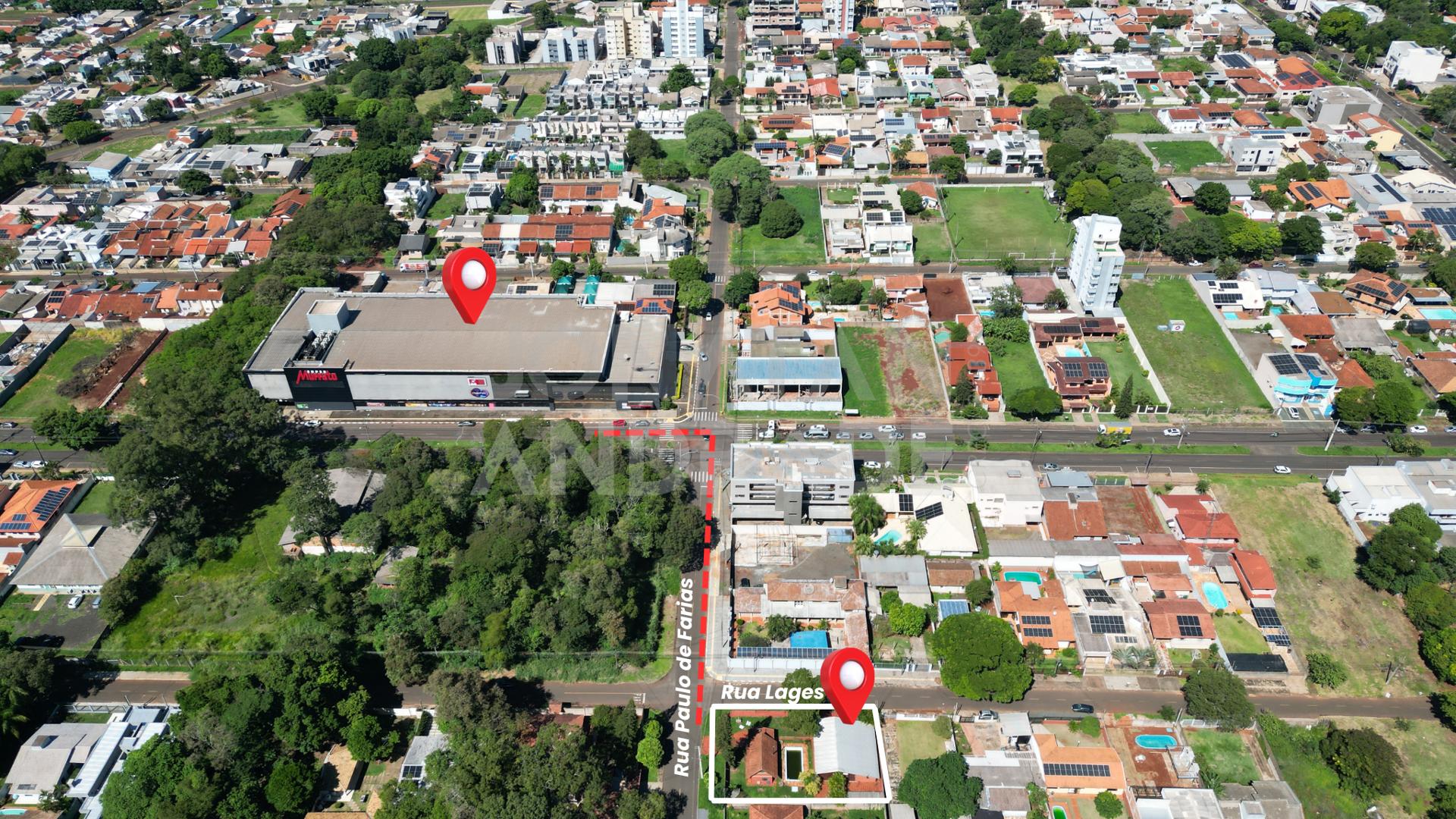 Terreno de esquina ? venda na regi?o da Vila A, Foz do Igua?u PR