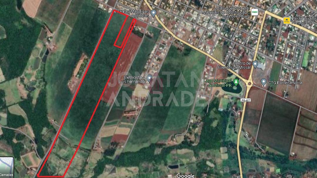 ?rea Urbana ? Venda em Missal 16 Alqueires na Regi?o Central