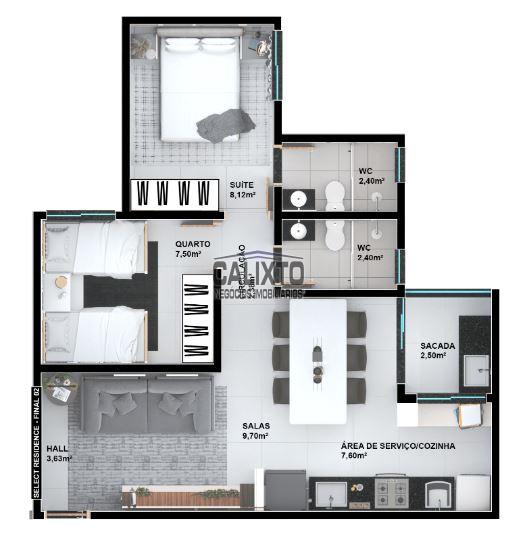 APARTAMENTO BAIRRO SANTA MONICA