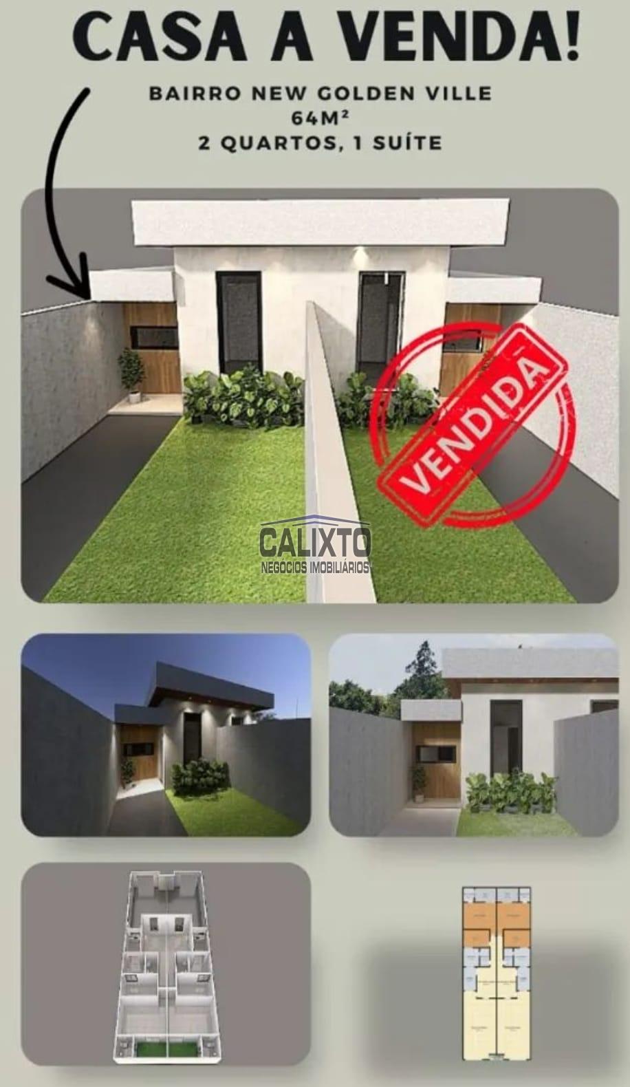 CASA BAIRRO NEW GOLDEN VILLE