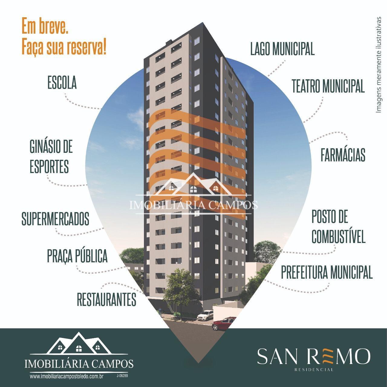 Apartamento à venda, Vila Industrial, TOLEDO - PR