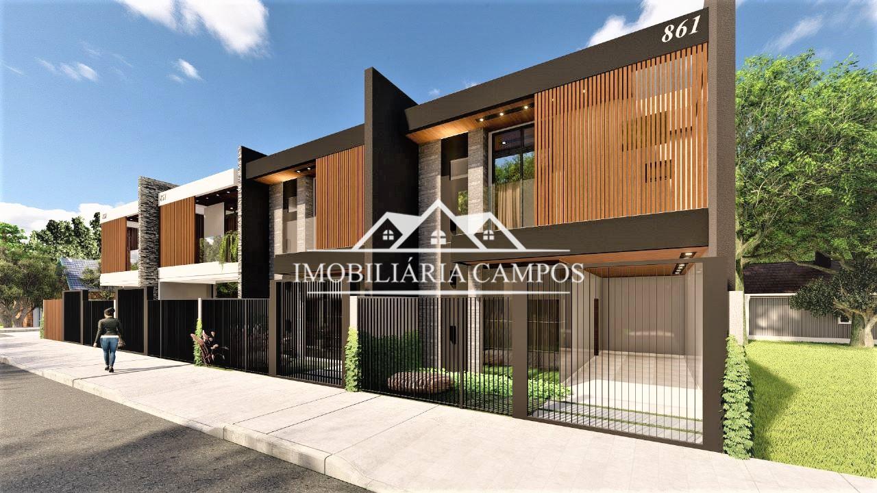 SOBRADO COM SUÍTE, 2 QUARTOS E ESPAÇO GOURMET NO JARDIM PANCERA, TOLEDO - PR