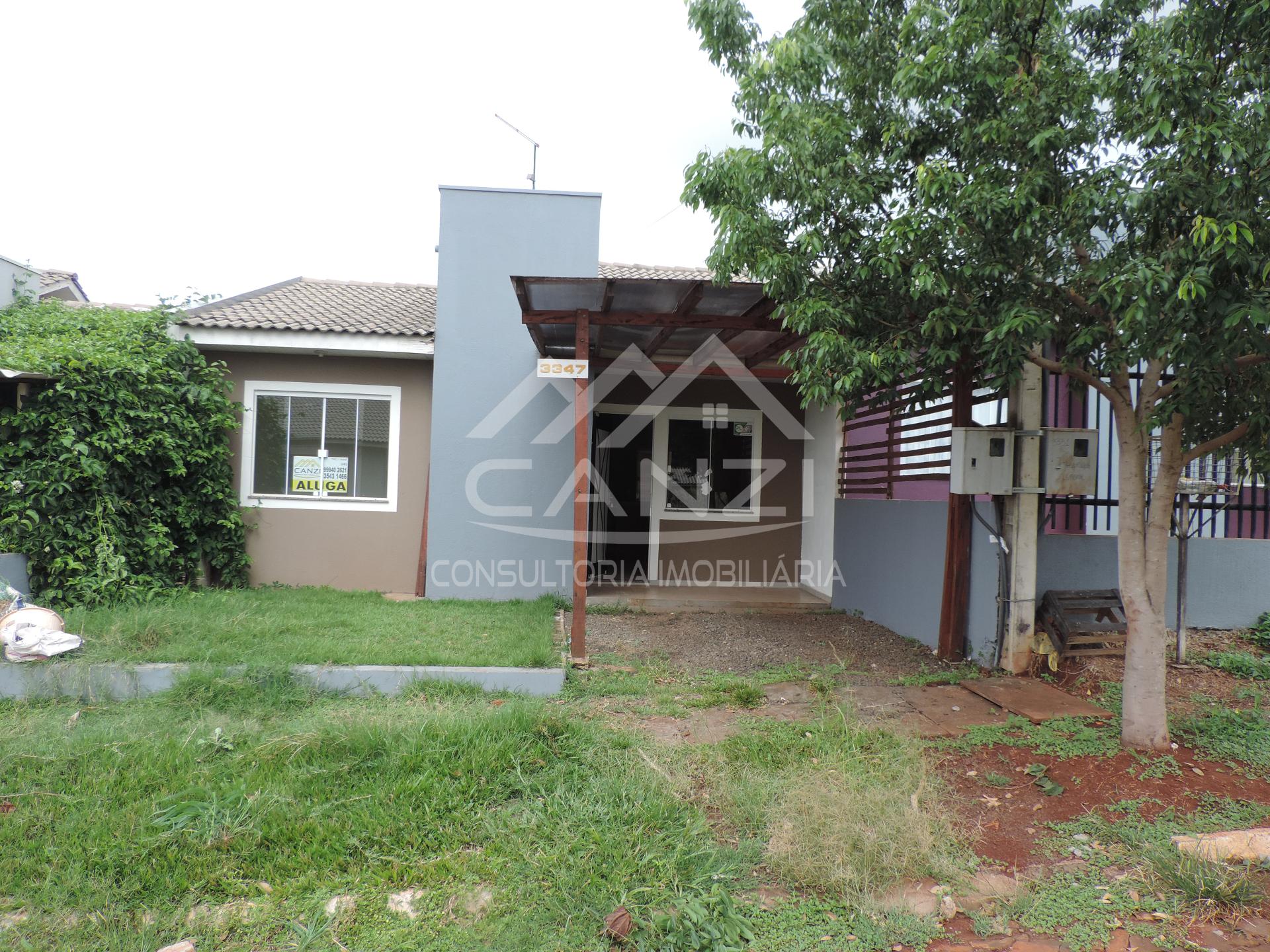 Casa com rea de festa