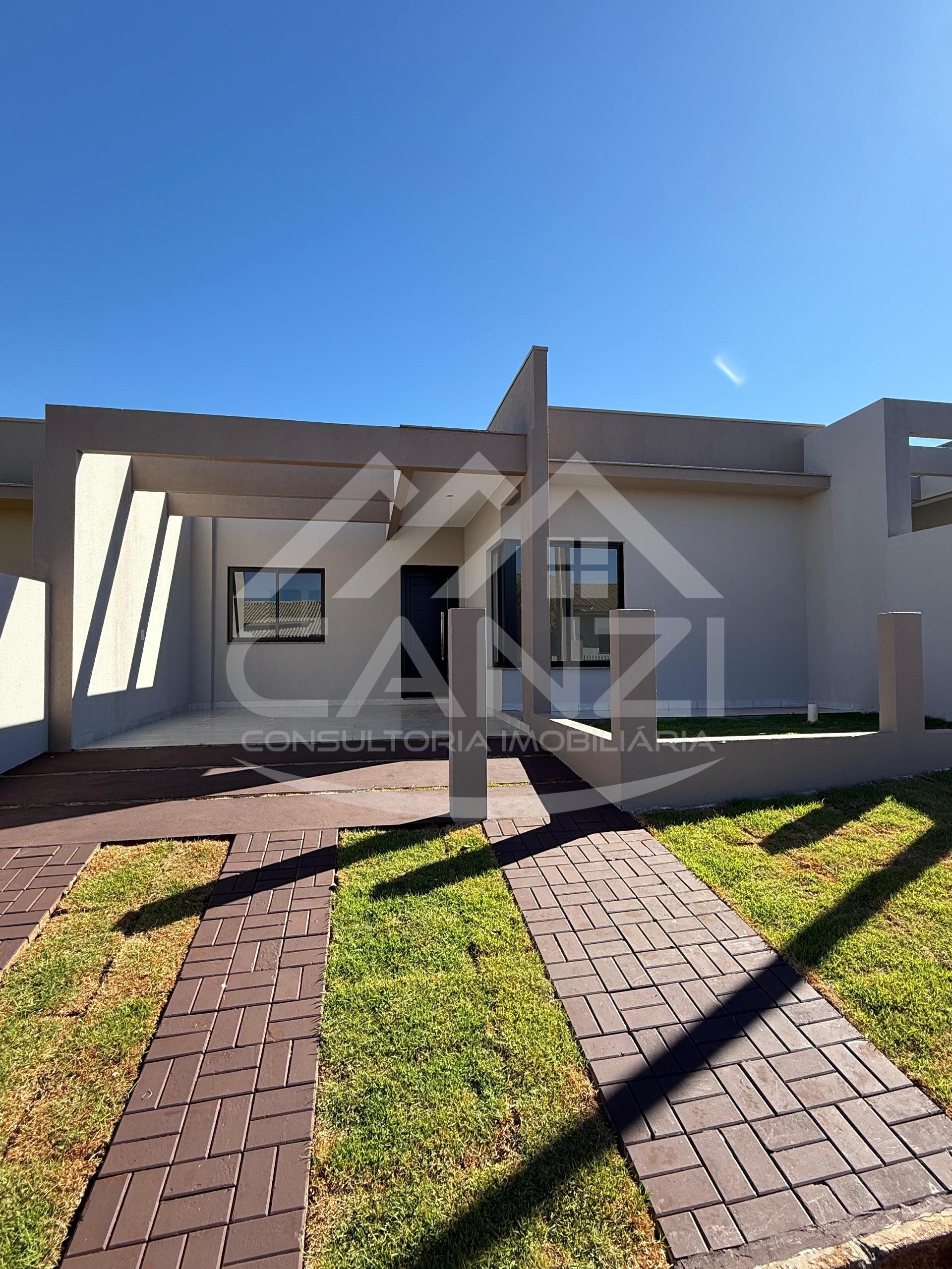 Casa nova  venda em Realeza, com 2 quartos e 1 suite