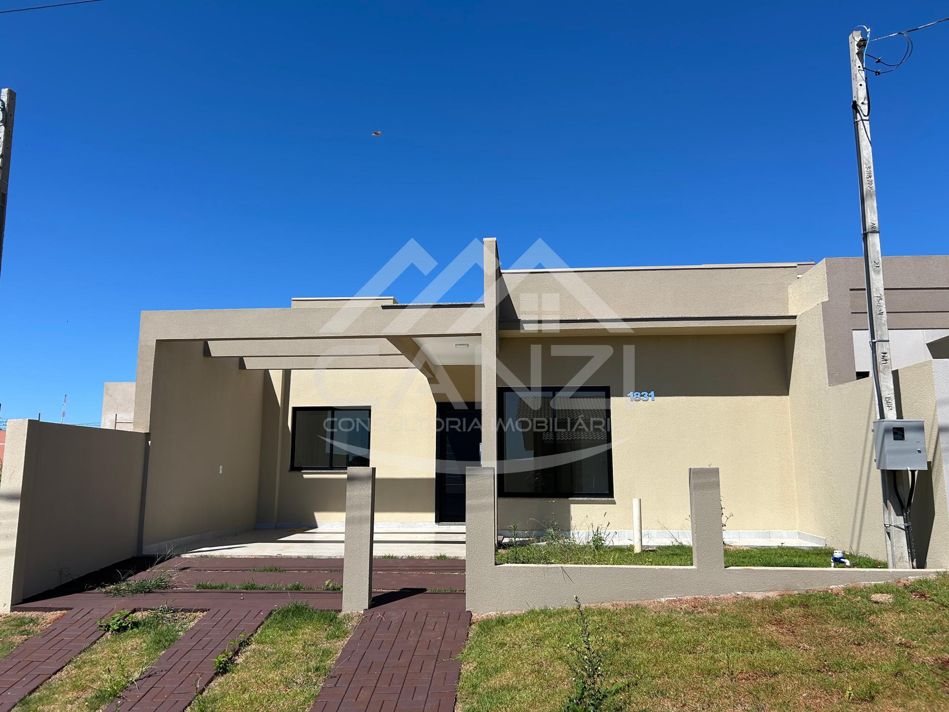 Casa nova � venda em Realeza, com 1 quartos e 01 suite