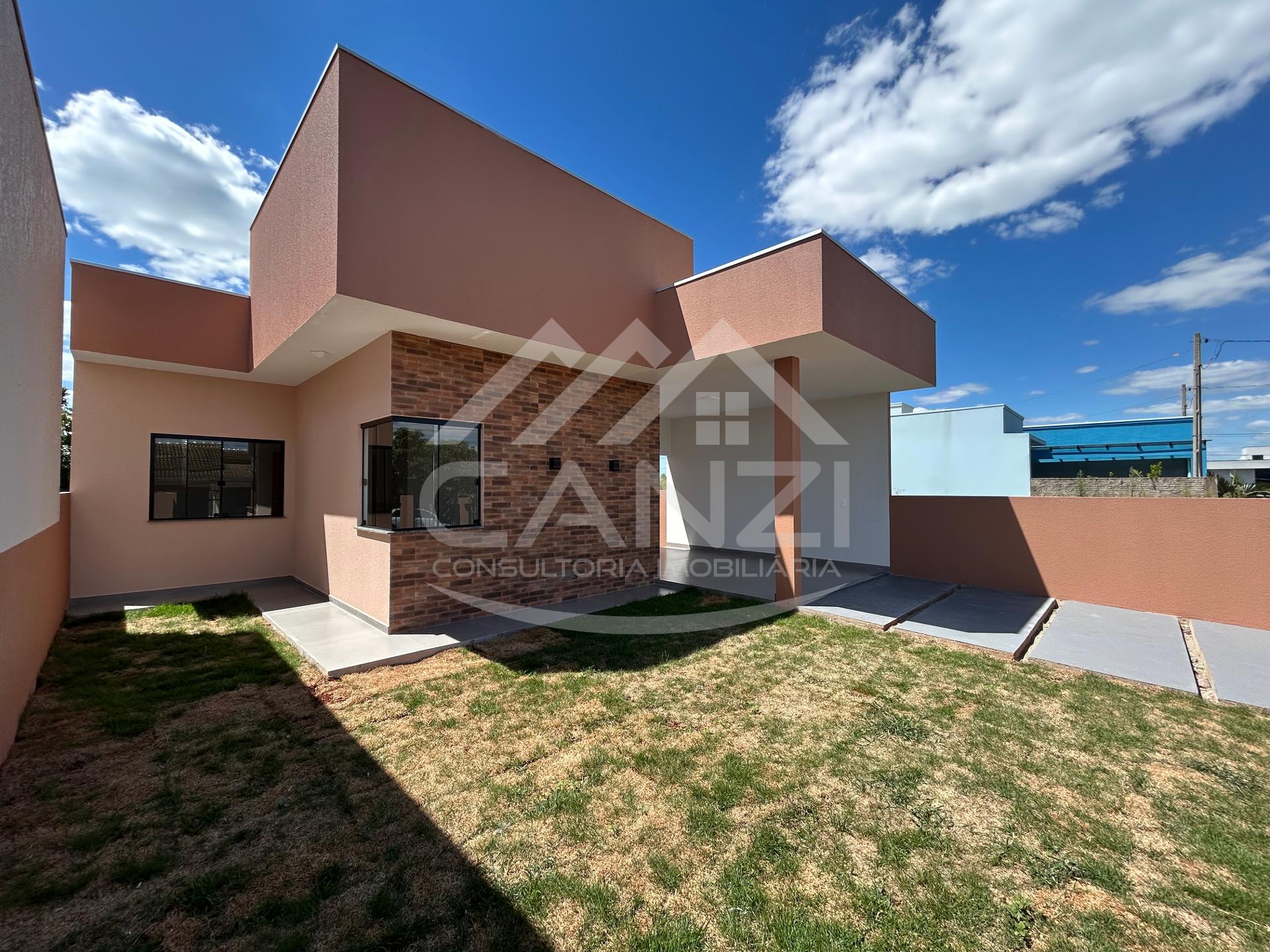 Casa nova � venda, cozinha, sala, 01 suite 02 quartos, sobra de terreno.