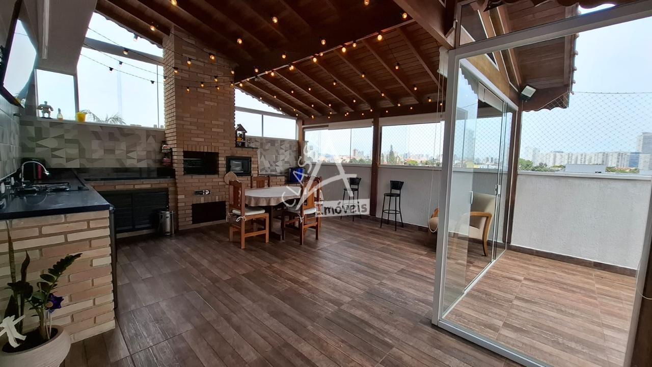 Linda Cobertura Duplex à venda, 114 M2,  Jardim Paraíso, SANTO...