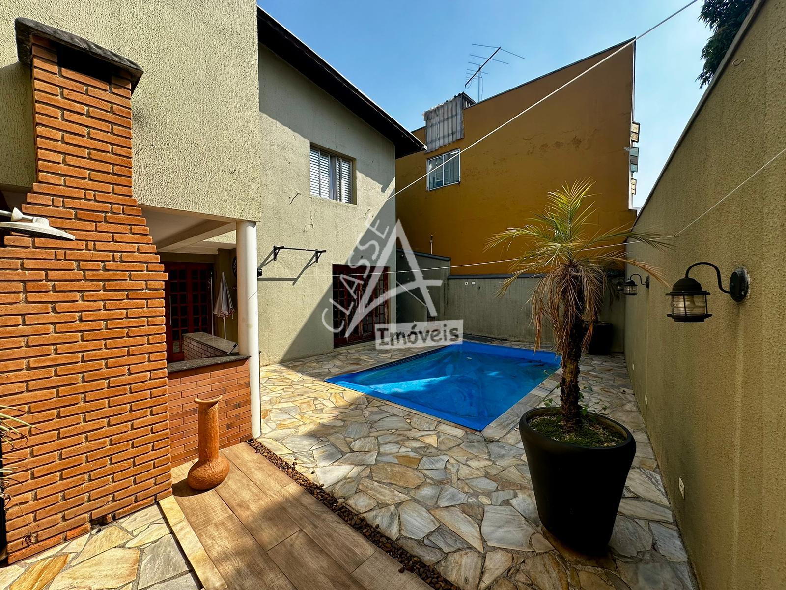 Linda Casa Alto Padr?o no Bairro Matriz em Mau?, com Piscina.