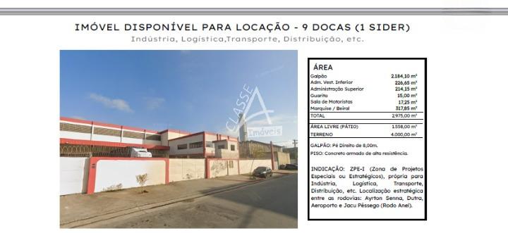 Galp?o para loca??o, Vila Nova Cumbica, GUARULHOS - SP 2975 M2...