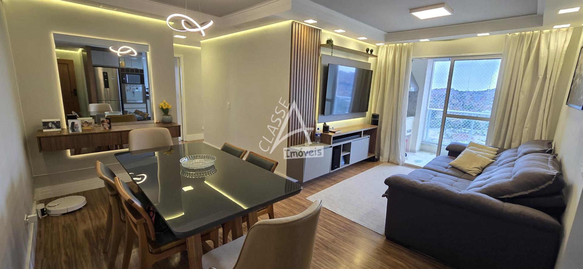 Apartamento mobiliado à venda com 93m  na Vila Guarani, MAUA - SP