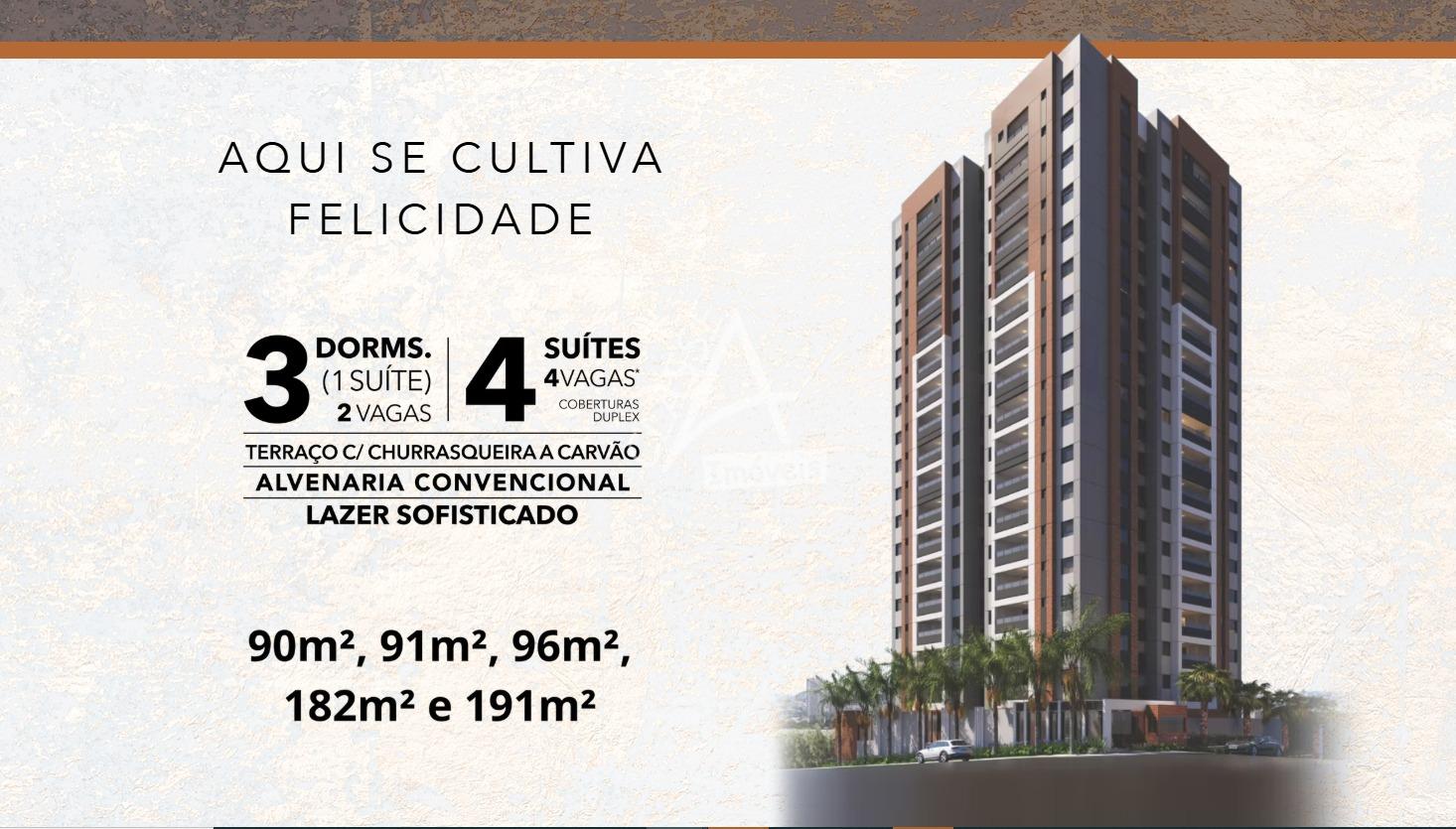 Lan?amento Apartamento 91m  com 3 Dormit?rios  A partir de 790...