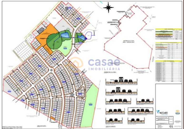 Loteamento novo Parque Siena, ótimo padrão, ampla infraestrutura!