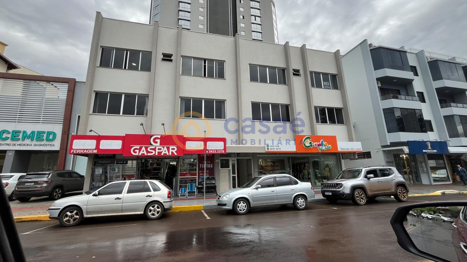 Sala comercial para locação no Centro de Xanxerê SC