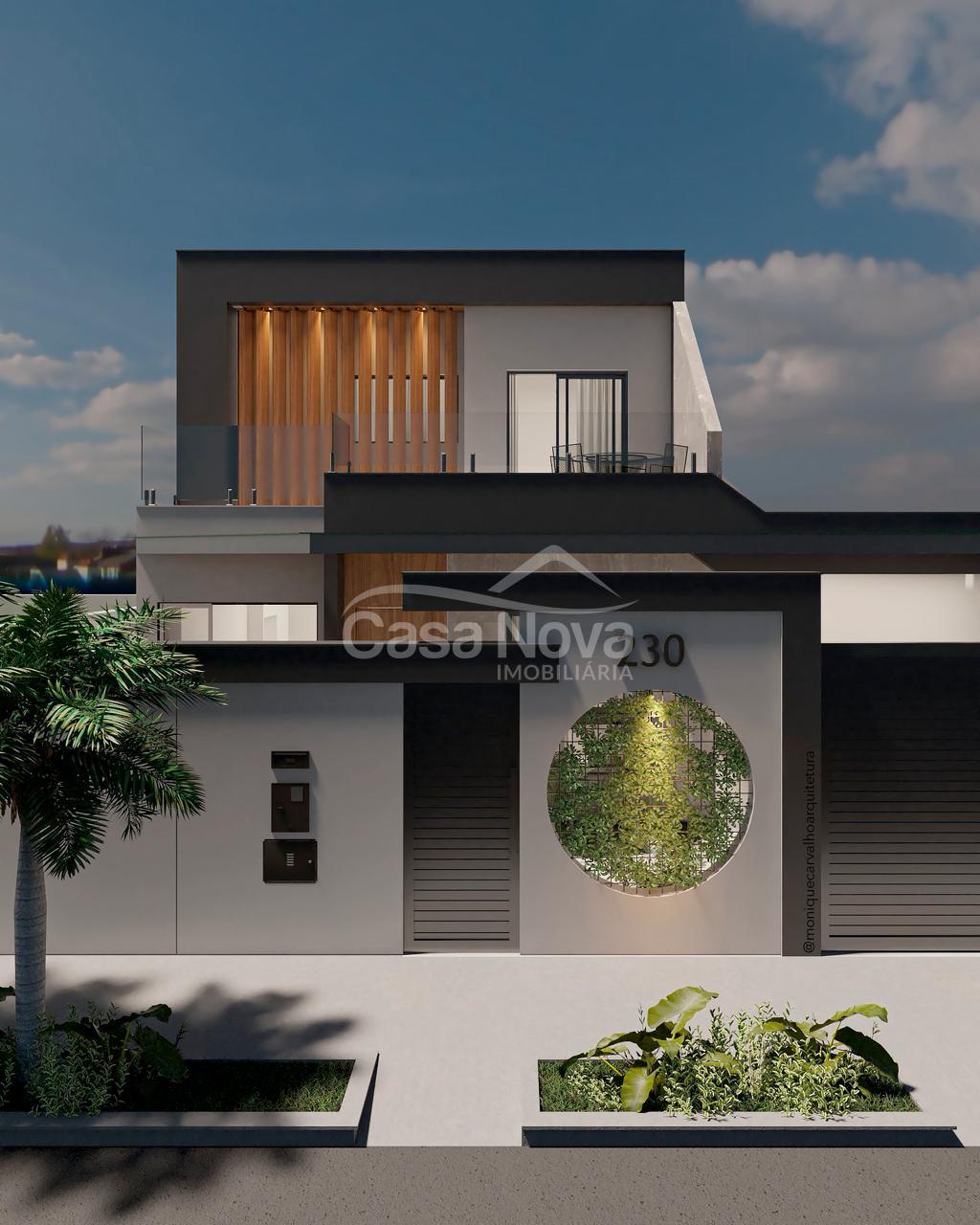 Casa duplex em construção a venda no bairro Terras de Oyama em...