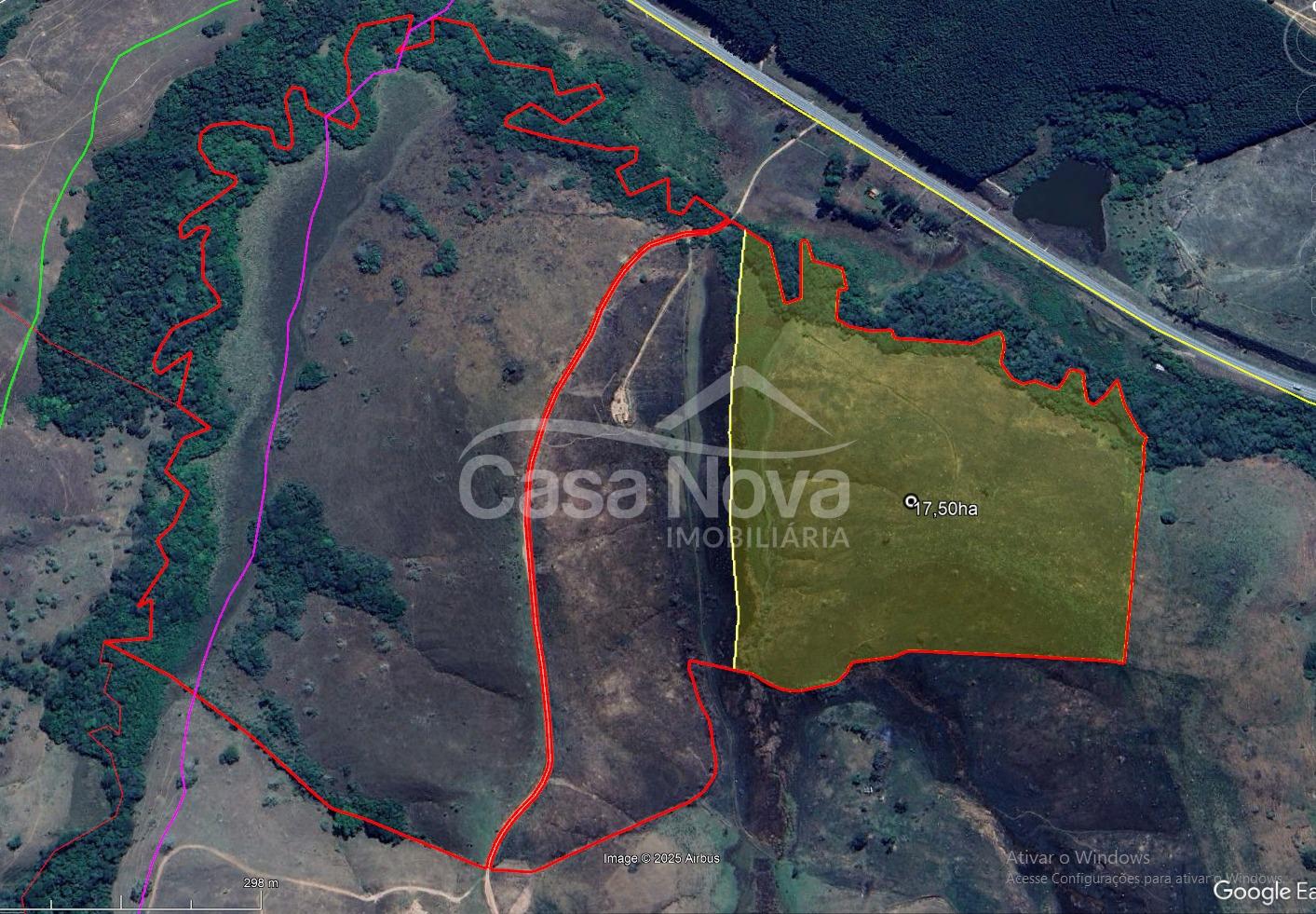 Terreno em área rural com 69 hectares em Liberdade - MG