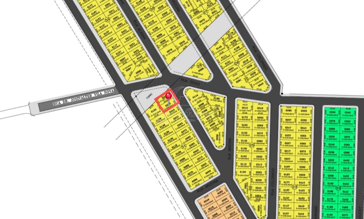 Terreno de esquina com àrea de 200m2, Ecoville I, Região do Porto Belo