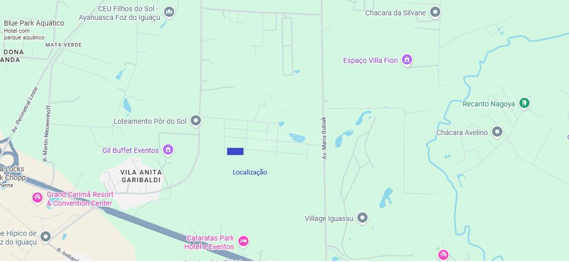 Terreno no Recanto do Lago Próximo Perimetral Avenida Cataratas