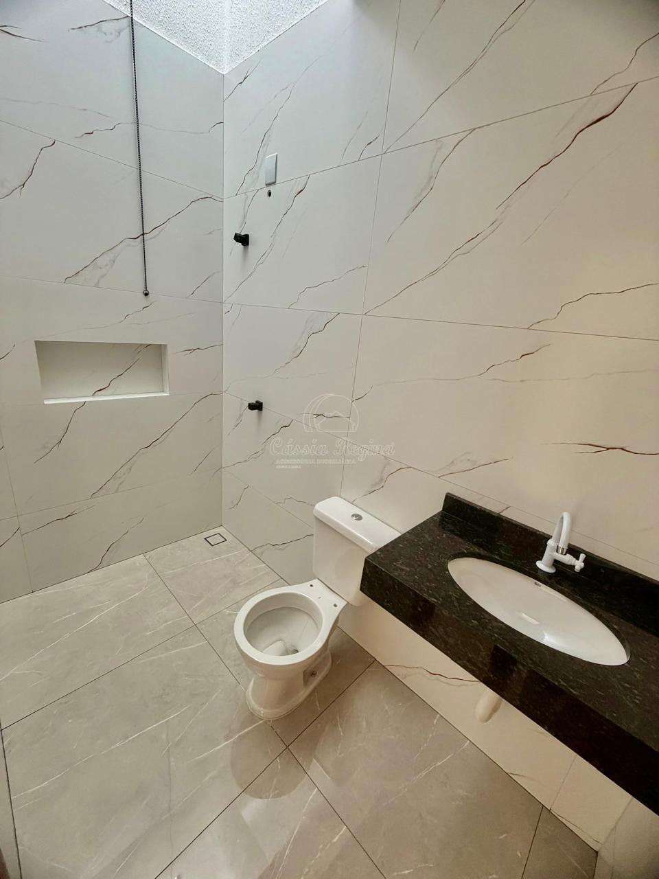 Casa em construção, 02 dormitórios, no Jardim das Oliveiras