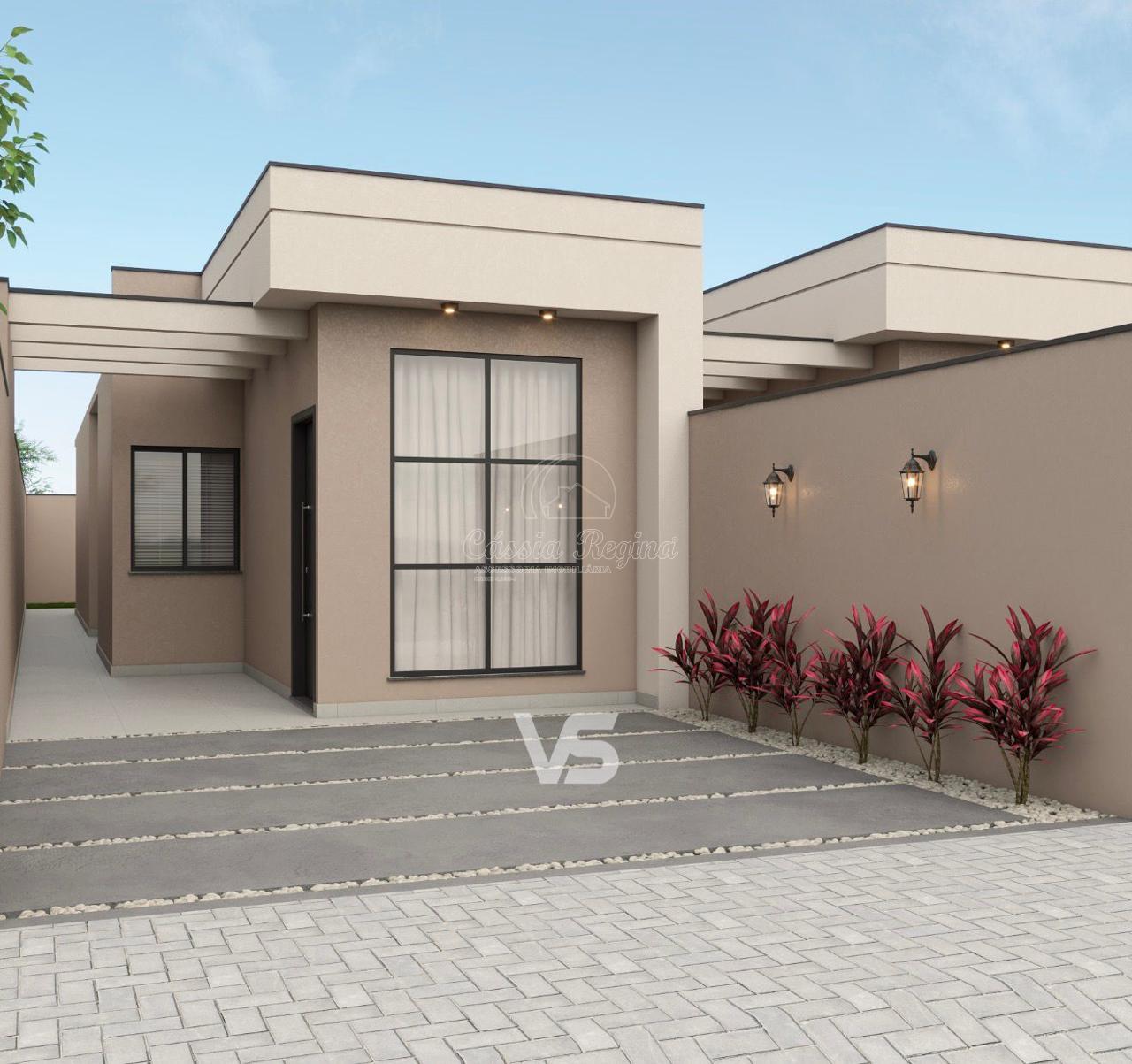 Casa em construção, 02 dormitórios, no Jardim das Oliveiras II