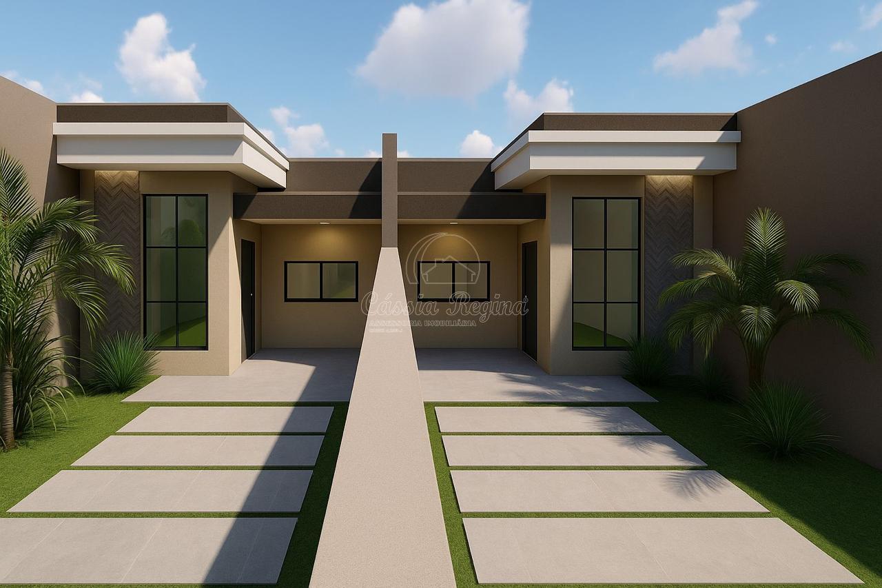 Casa com 03 dormitórios, sendo 01 suíte no bairro Verdes Pampas, Foz do Iguaçu