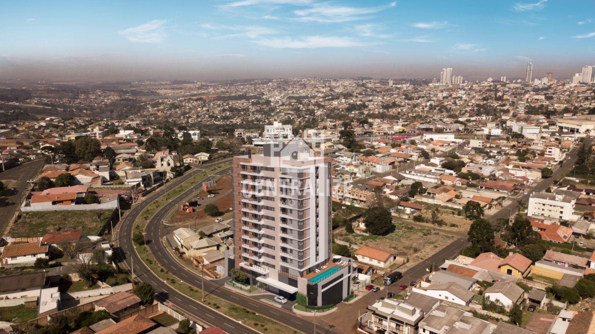 Apartamento com 3 dormitórios à venda,77.00 m , Uvaranas, PONT...