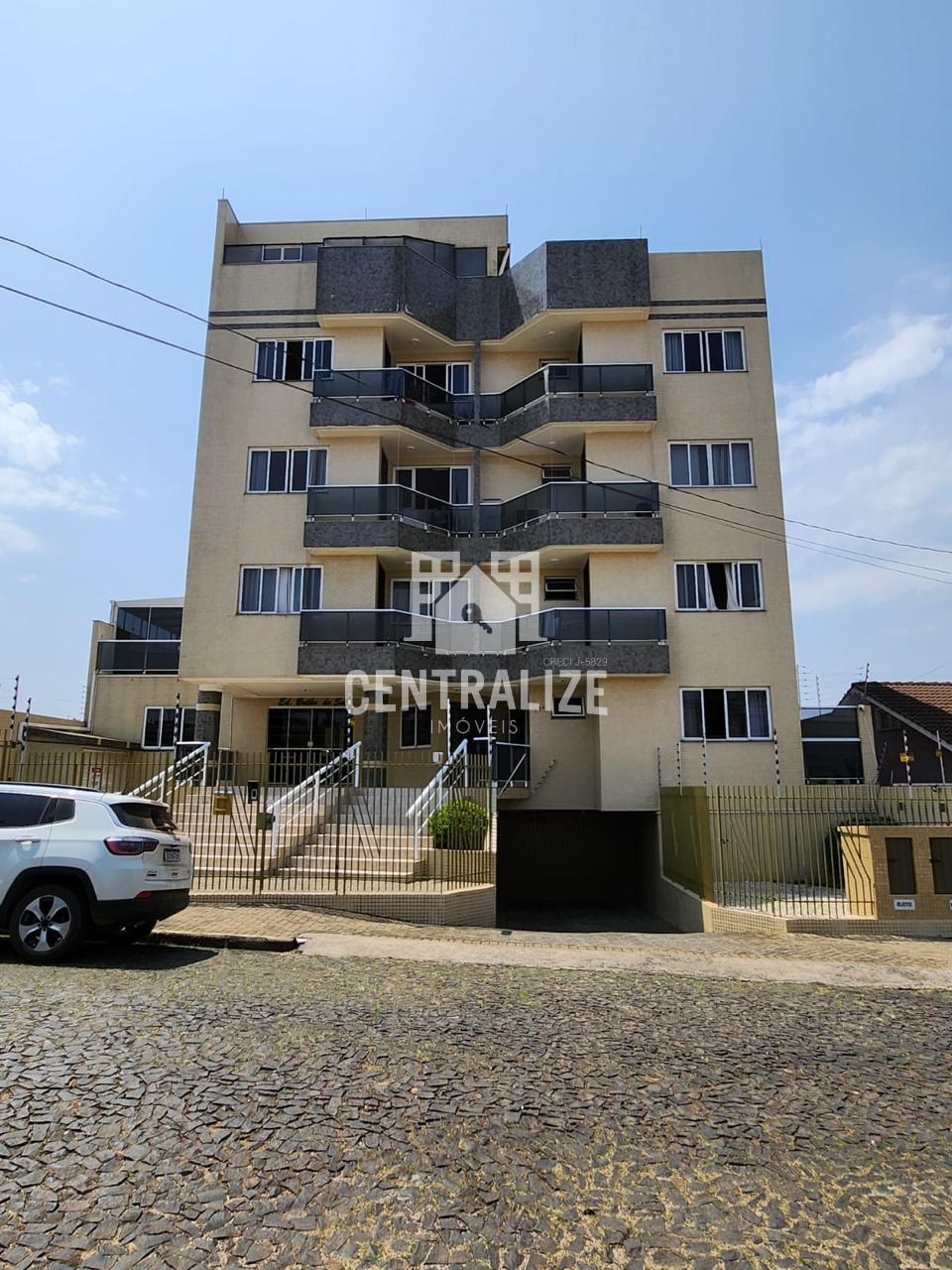 Apartamento semi mobiliado para locação, Edifício Brilho do Sol, Nova Rússia - Ponta Grossa