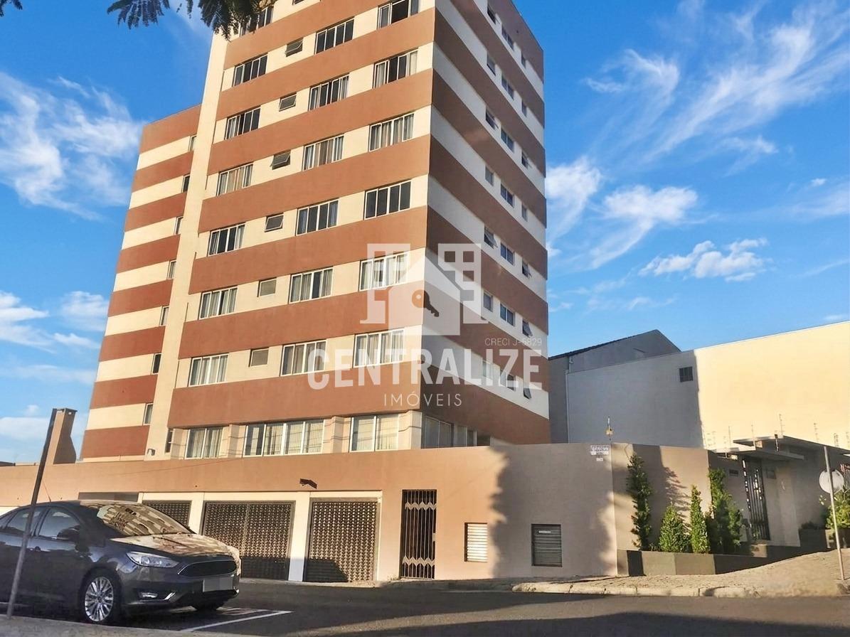 Apartamento para locação com 3 quartos no Edifício Vinicius de Moraes, Centro - Ponta Grossa
