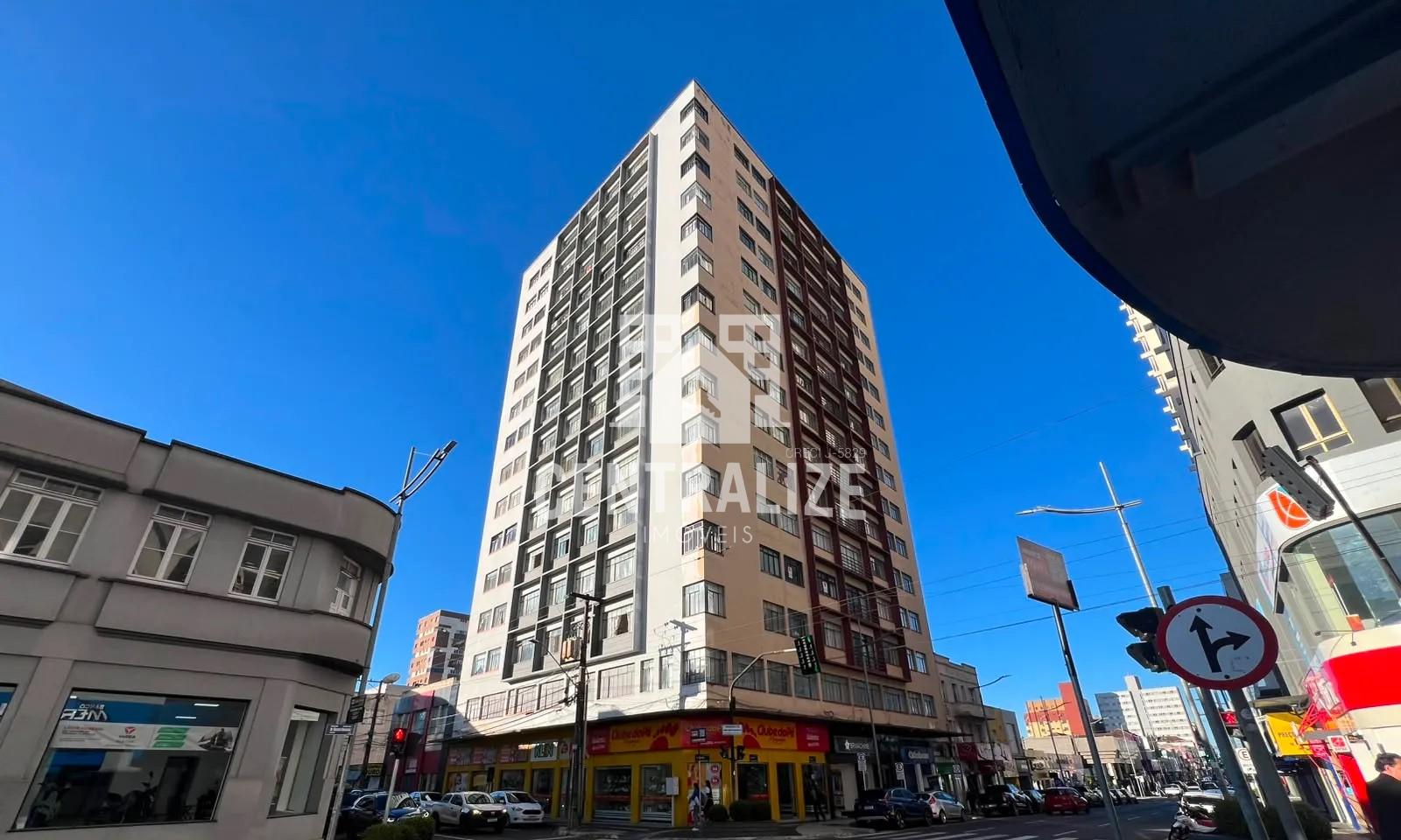 Apartamento para locação no Centro no Edifício Marieta - Ponta Grossa - PR