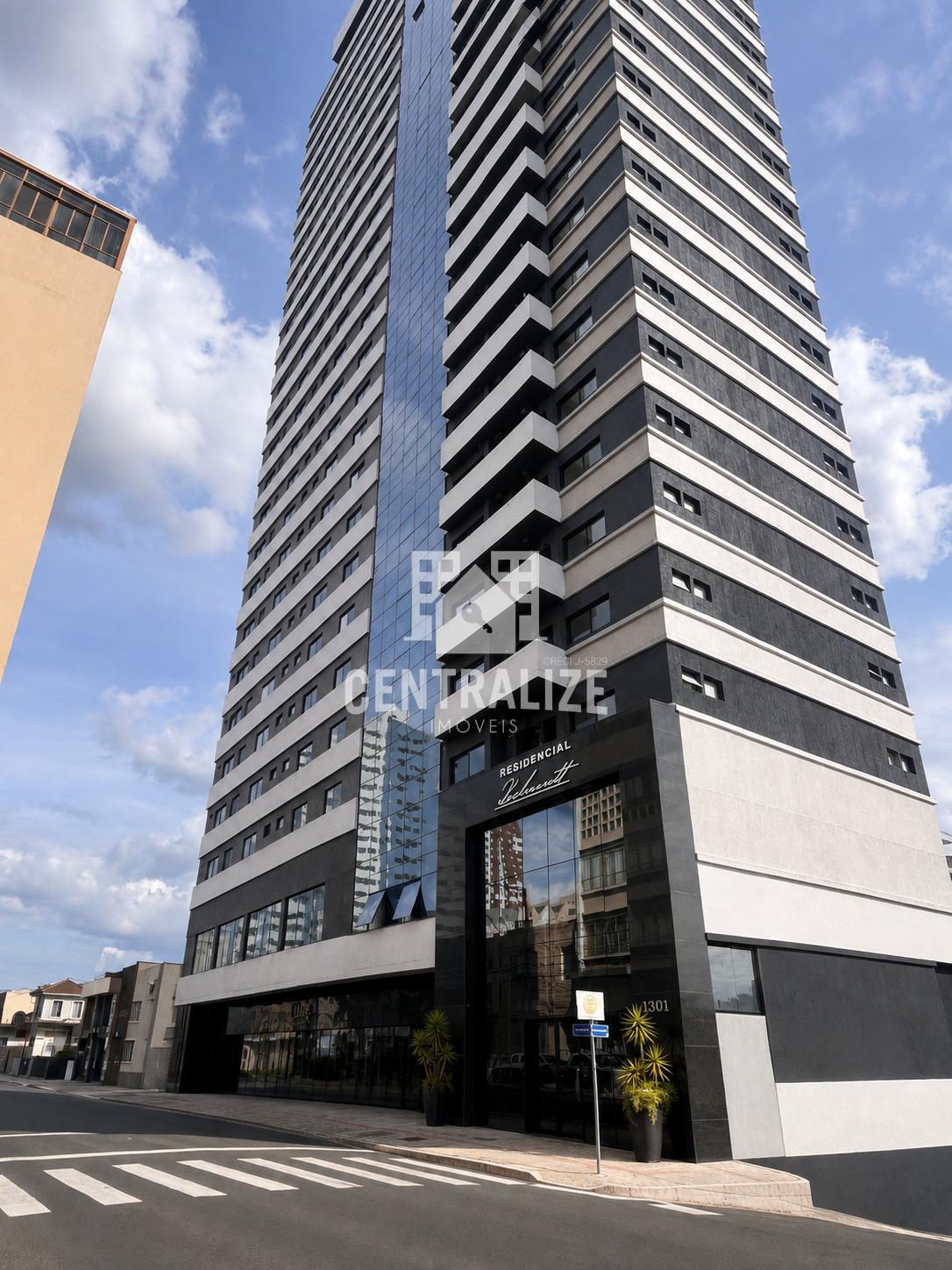 Apartamento para locação com 3 suítes no Edifício Dechandt, Centro - PONTA GROSSA