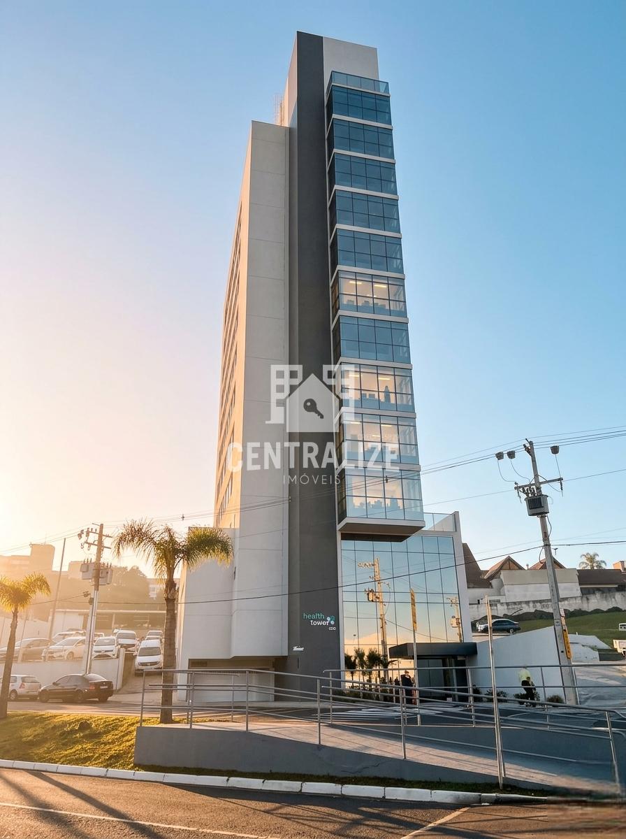 Sala Comercial de 166m² para alugar no Edifício Health Tower, Nova Rússia - Ponta Grossa
