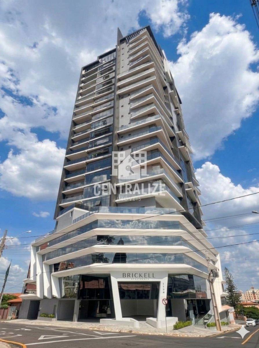 Apartamento com 3 suites, no Edifício Brickell Residence, Jardim Carvalho - Ponta Grossa PR