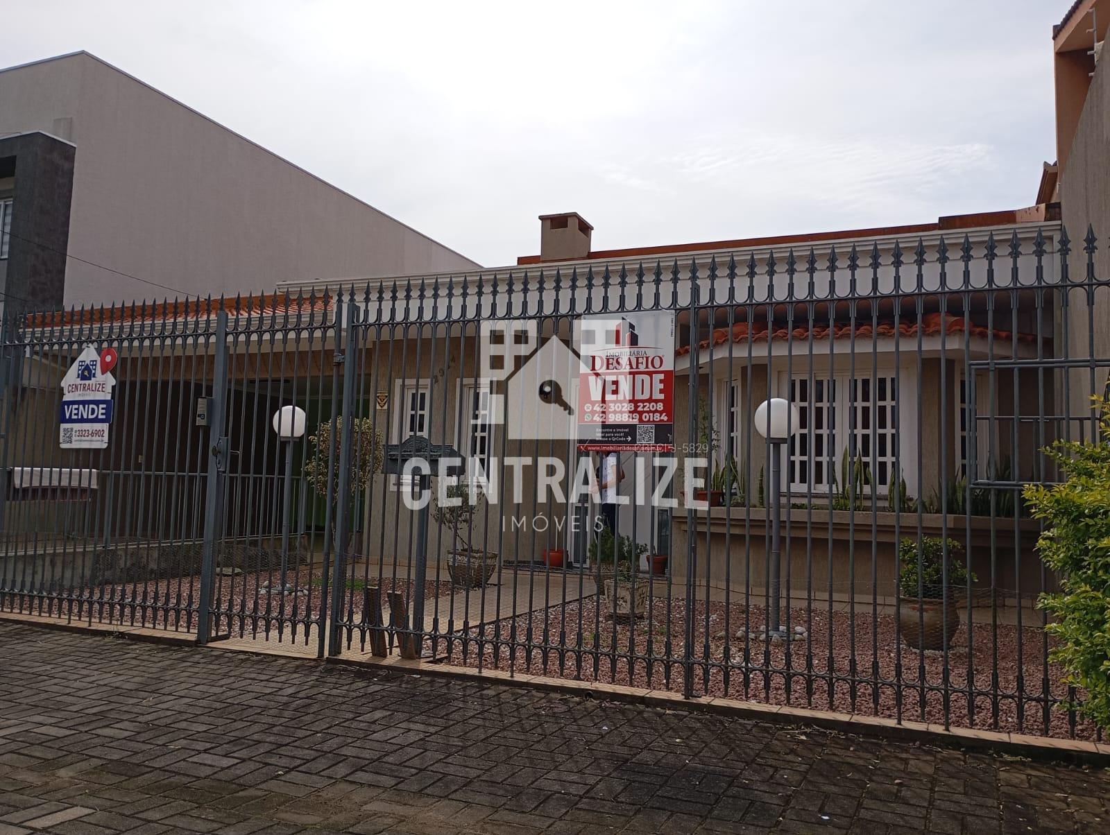 Excelente casa a venda com 3 quartos, 2 suítes no Jardim Carvalho em Ponta Grossa=PR
