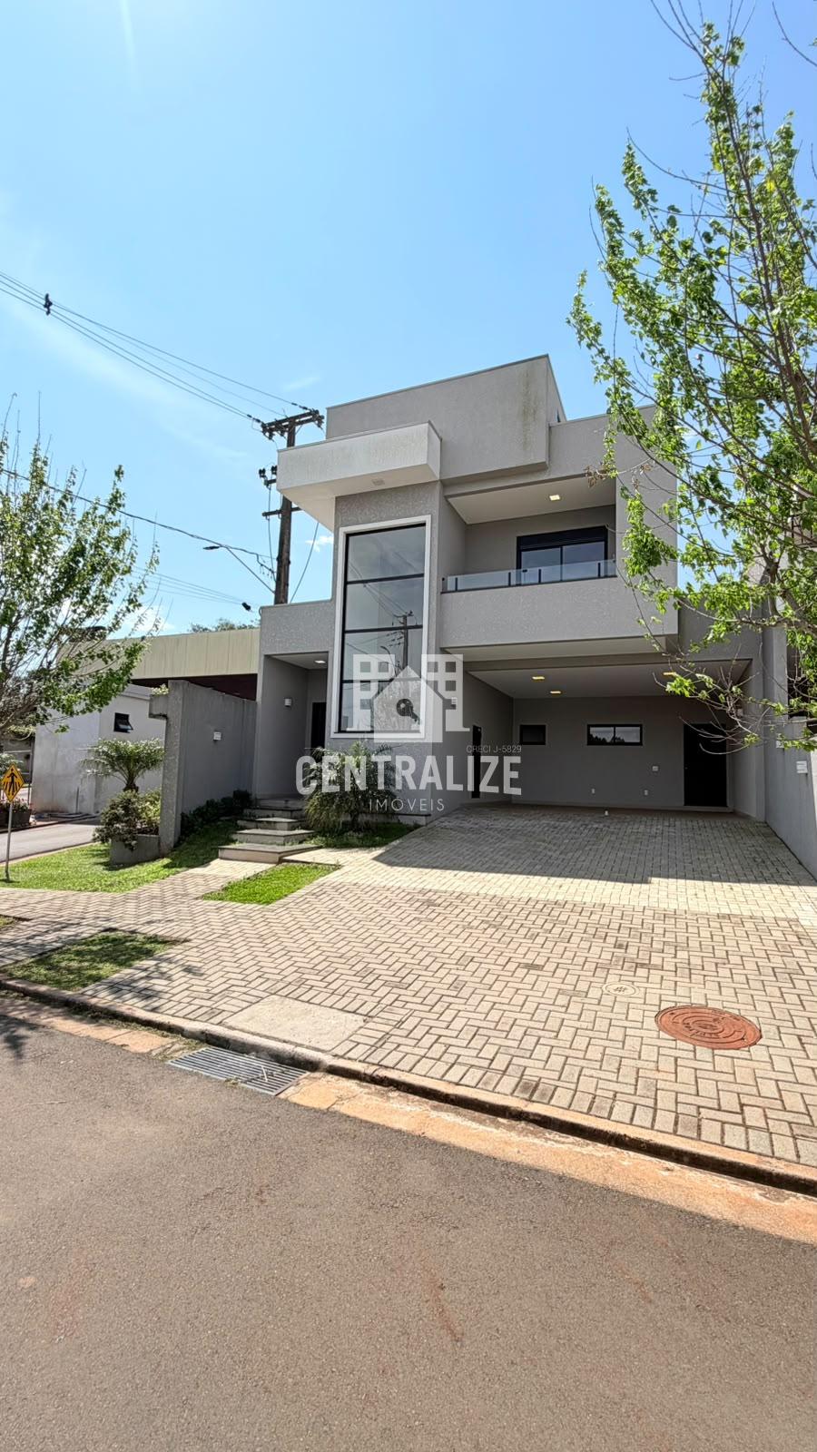 Casa à venda, com 3 suítes, sendo 1 master, Cond. Vale dos Vinhedos, Ponta Grossa PR