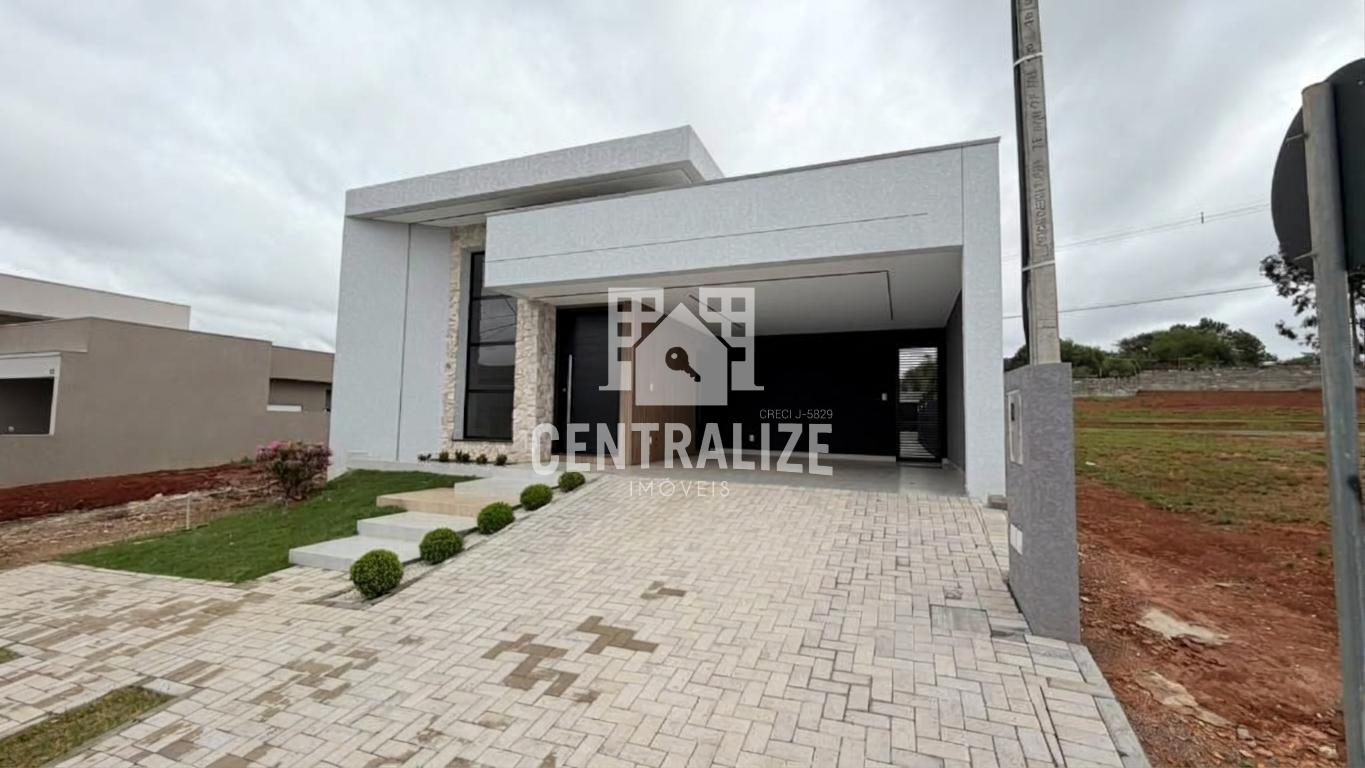 Casa a venda com 3 quartos, sendo 1 suíte, no Bosque Mistral, Jd. Carvalho, Ponta Grossa - PR