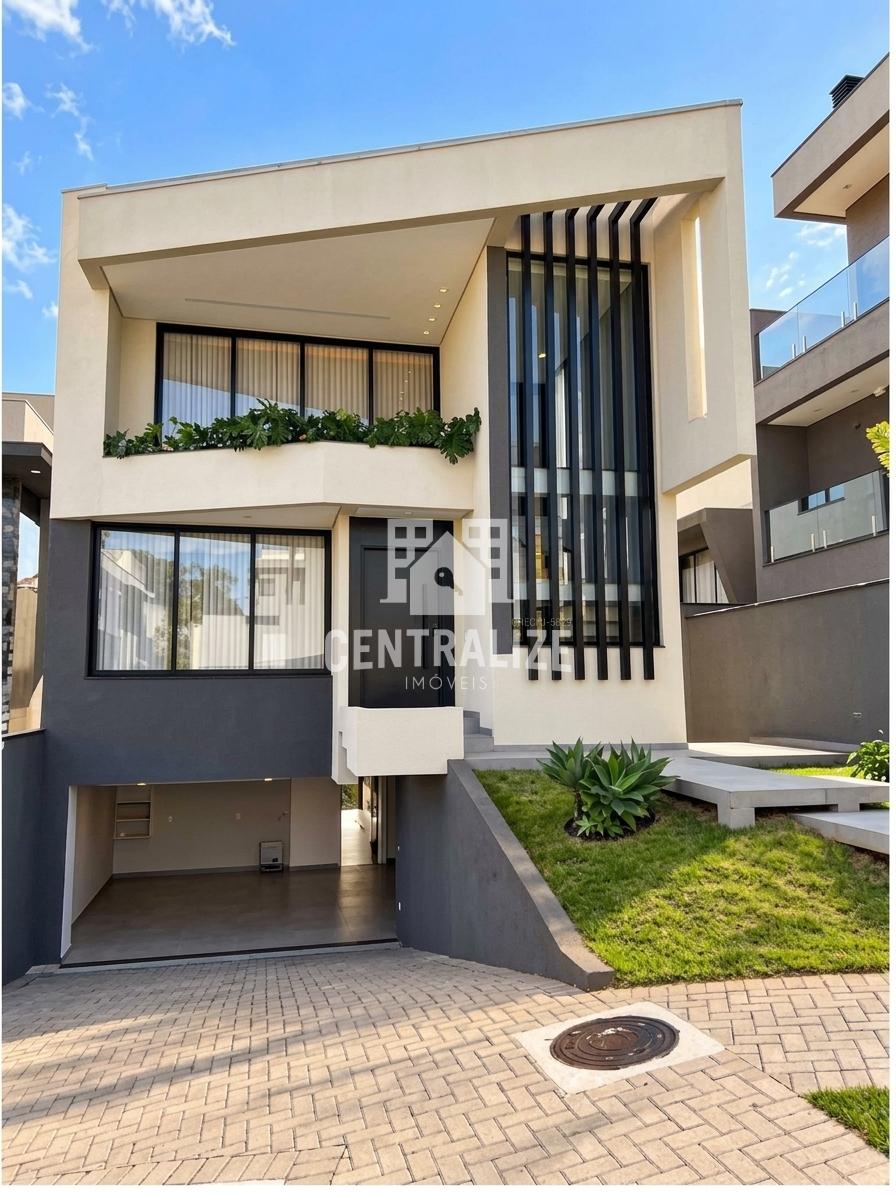 Casa de alto padrão com 4 quartos á venda, sendo 1 suíte, no Vale dos Vinhedos, Ponta Grossa PR
